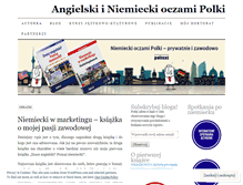 Tablet Screenshot of angielski-niemiecki.com